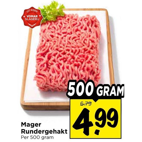 Mager Rundergehakt