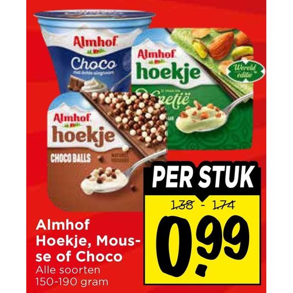 Hoekje, Mousse of Choco