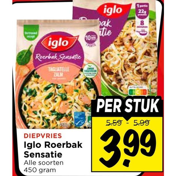 Iglo Roerbak Sensatie