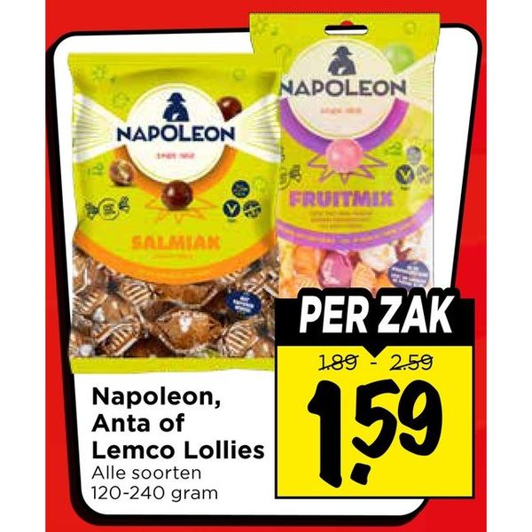 Napoleon of Anta of Lemco Lollies