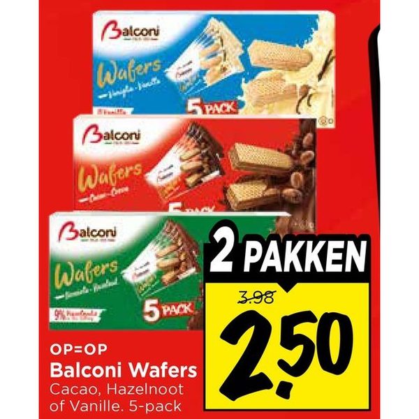 Balconi Wafers