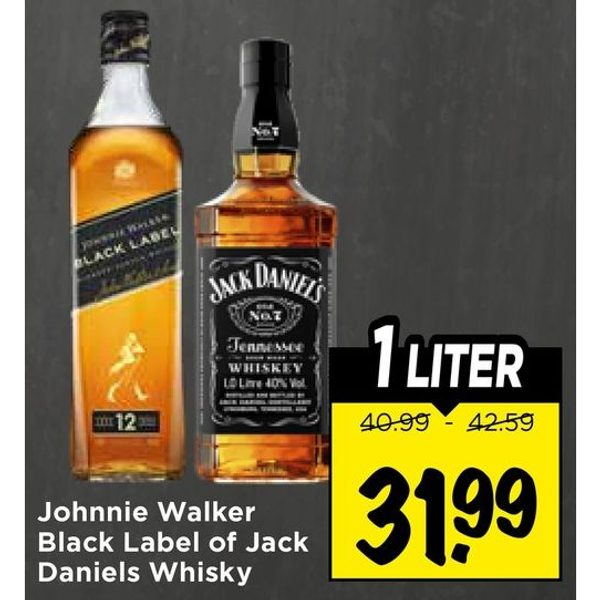 Johnnie Walker Black Label / Jack Daniels