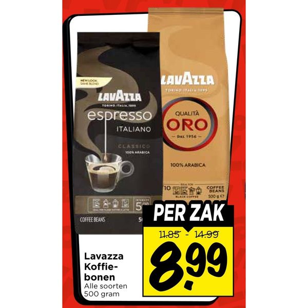 Lavazza koffiebonen