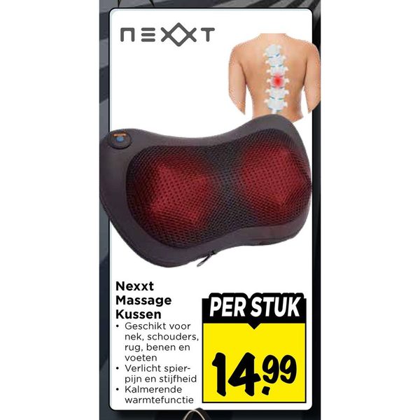 Nexxt Massage Kussen