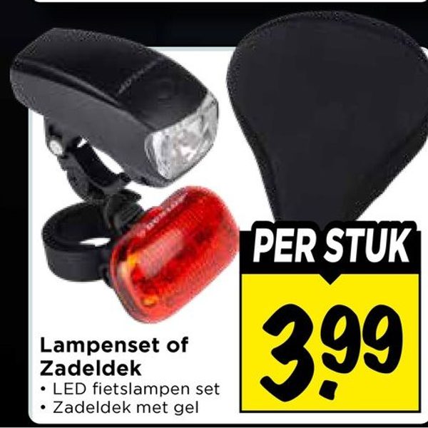 Lampenset of Zadeldek