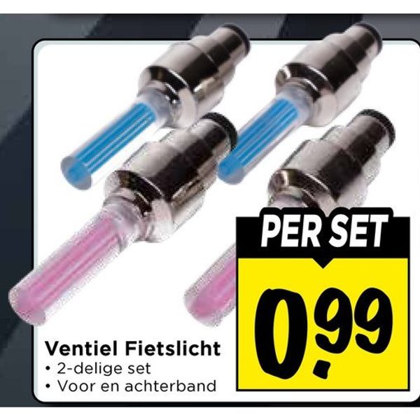 Ventiel Fietslicht