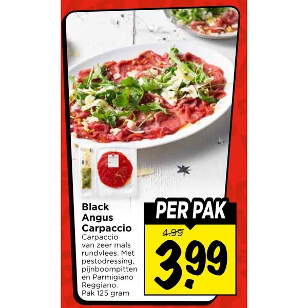 Black Angus Carpaccio
