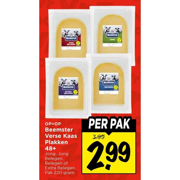 Beemster Verse Kaas Plakken
