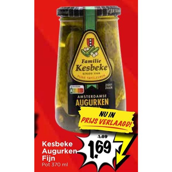 Kesbeke Augurken Fijn