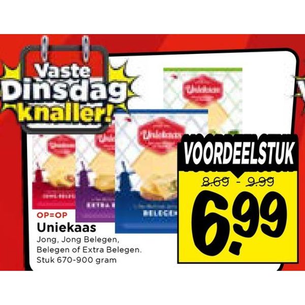 kaas folder aanbieding