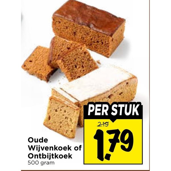 Oude Wijvenkoek of Ontbijtkoek