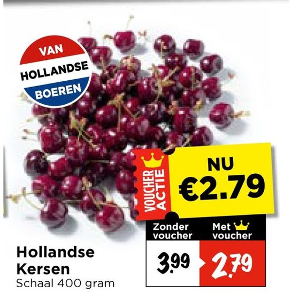Groente Fruit folder aanbieding