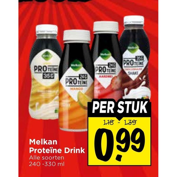 Melkan Proteïne Drink