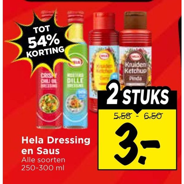 Hela Dressing en Saus