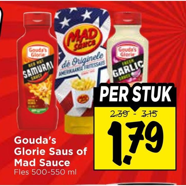 Gouda's Glorie Saus of Mad Sauce