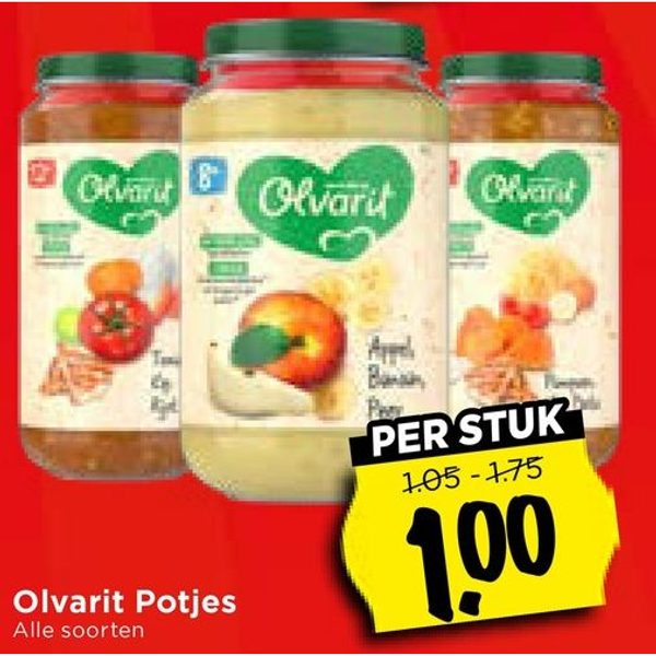Potjes babyvoeding