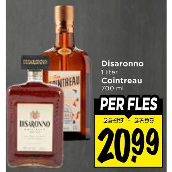 Disaronno of Cointreau