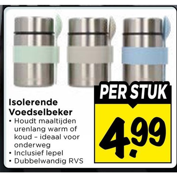 Isolerende Voedselbeker