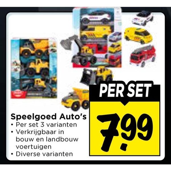 Speelgoed Auto's