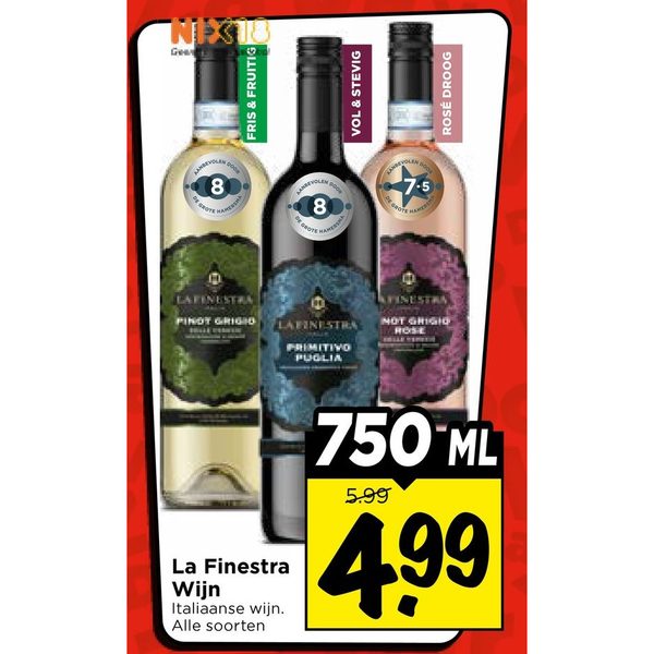 La Finestra Wijn