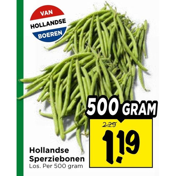 Hollandse Sperziebonen