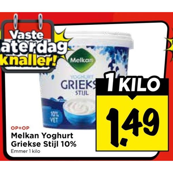 Melkan Yoghurt Griekse Stijl
