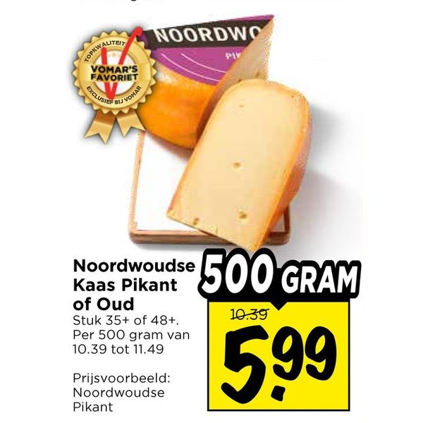 Noordwoudse Kaas Pikant of Oud