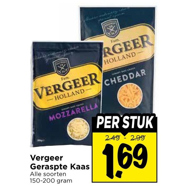 Vergeer Geraspte Kaas