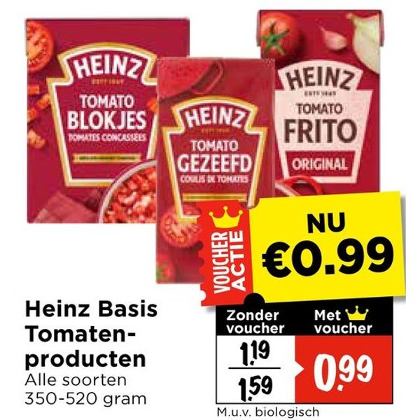Heinz Basis Tomatenproducten