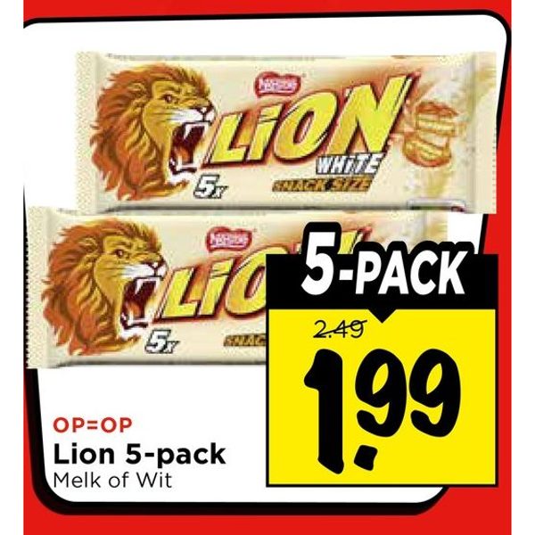 Lion 5-pack