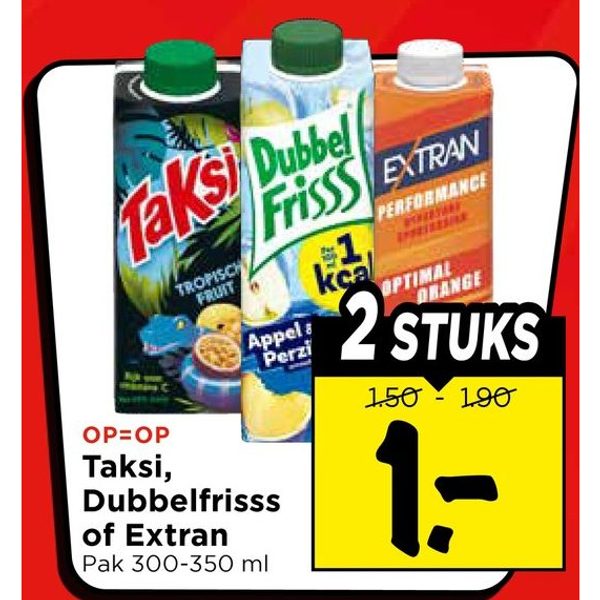 Taksi, DubbelFrisss of Extran
