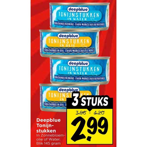 Deepblue Tonijnstukken