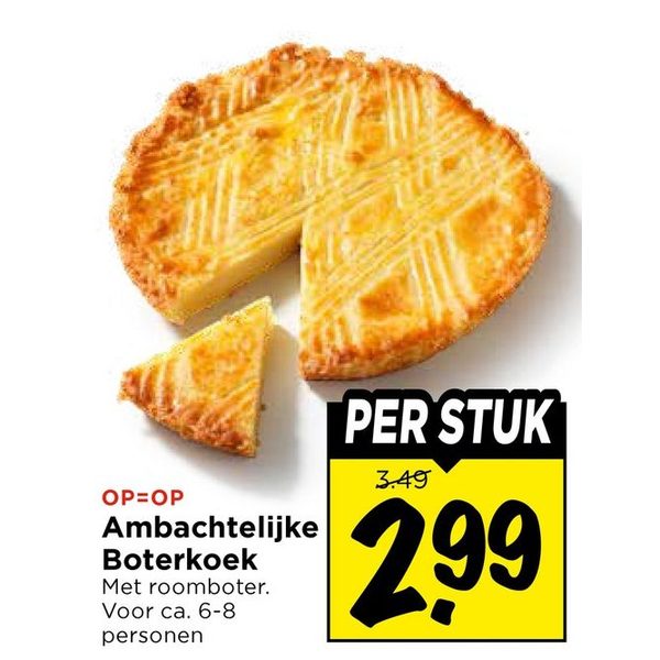 Ambachtelijke Boterkoek