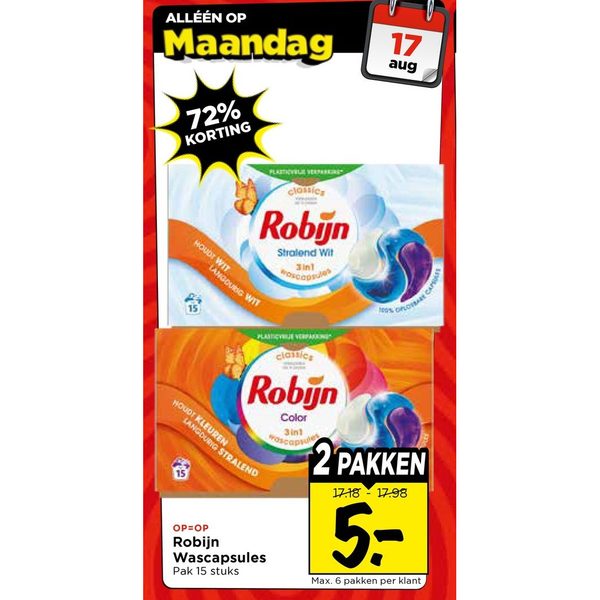 Robijn Wascapsules
