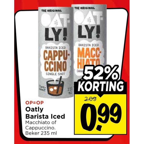 Oatly Barista Iced