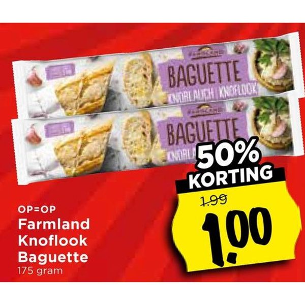 Farmland Knoflook Baguette