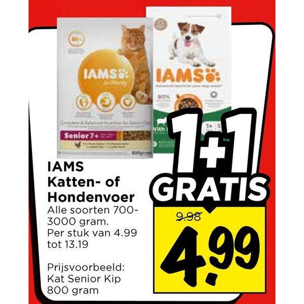 IAMS Katten- of Hondenvoer