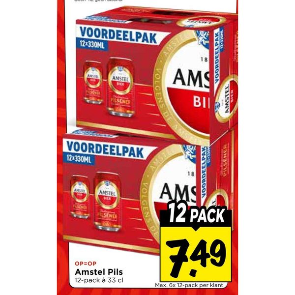 Amstel Pils 12-pack