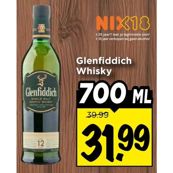 Glenfiddich Single Malt Scotch Whisky