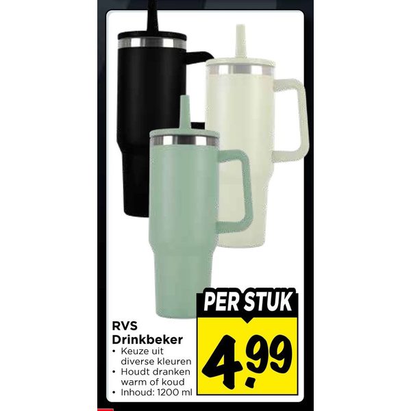 RVS Drinkbeker