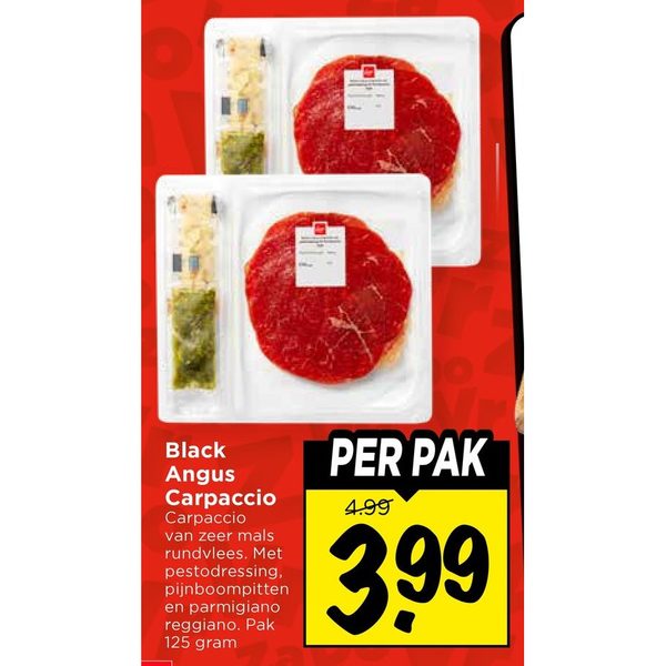 Black Angus Carpaccio