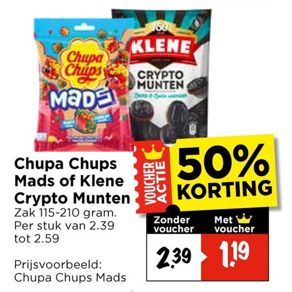 Chupa Chups Mads of Klene Crypto Munten