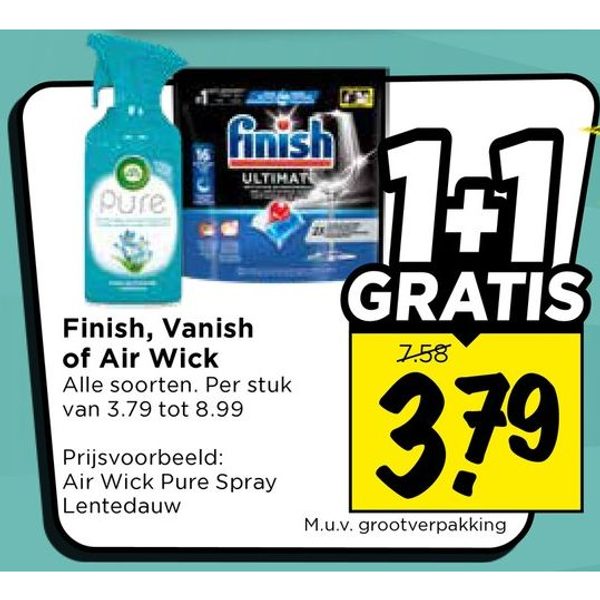 Finish, Vanish of Air Wick
