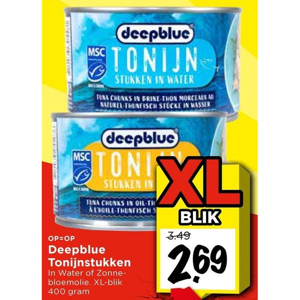 Deepblue Tonijnstukken