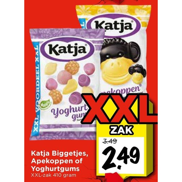 Katja Biggetjes, Apekoppen of Yoghurtgums