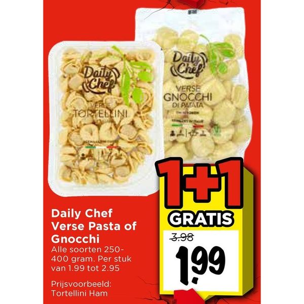 Daily Chef Verse Pasta of Gnocchi