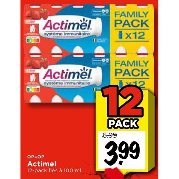Actimel 12-pack