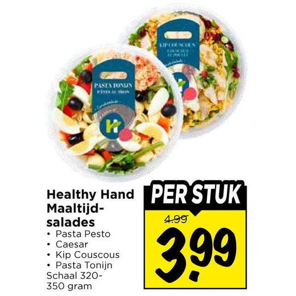 Healthy Hand Maaltijdsalades