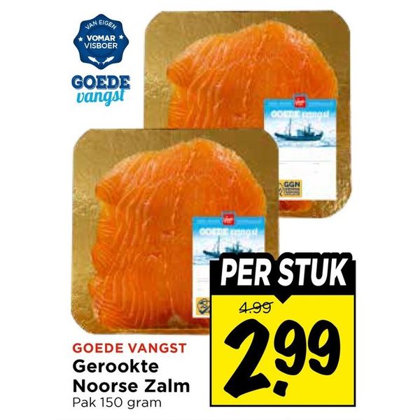 Goede Vangst Gerookte Noorse Zalm