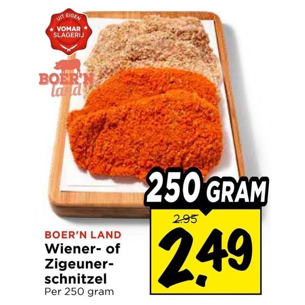 Boer'n Land Wiener- of Zigeuner-schnitzel